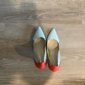 New colored heels, never been worn